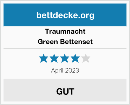 Traumnacht Green Bettenset Test