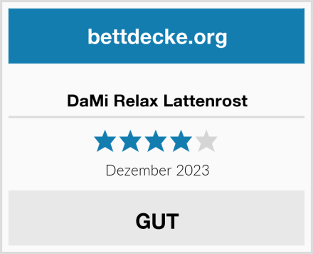  DaMi Relax Lattenrost Test