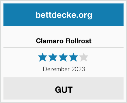  Clamaro Rollrost Test