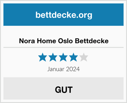  Nora Home Oslo Bettdecke Test