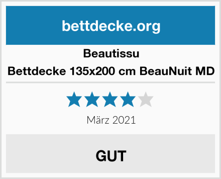 Beautissu Bettdecke 135x200 cm BeauNuit MD Test