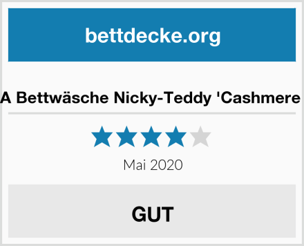  MALIKA Bettwäsche Nicky-Teddy 'Cashmere Touch' Test