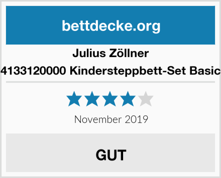 Julius Zöllner 4133120000 Kindersteppbett-Set Basic Test