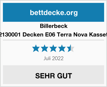 Billerbeck 5542130001 Decken E06 Terra Nova Kassette II Test