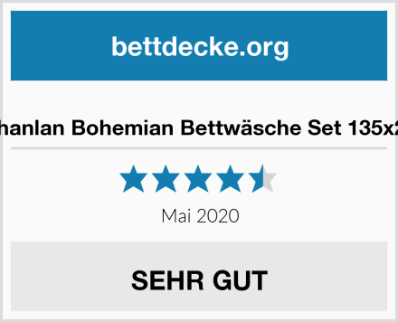  AShanlan Bohemian Bettwäsche Set 135x200 Test