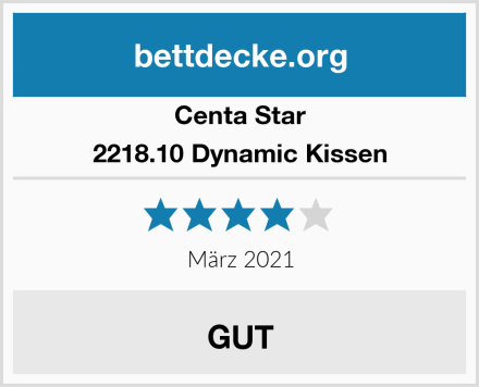 Centa Star 2218.10 Dynamic Kissen Test