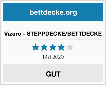  Vizaro - STEPPDECKE/BETTDECKE Test