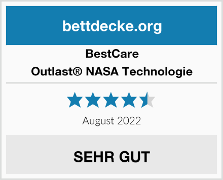 BestCare Outlast® NASA Technologie Test