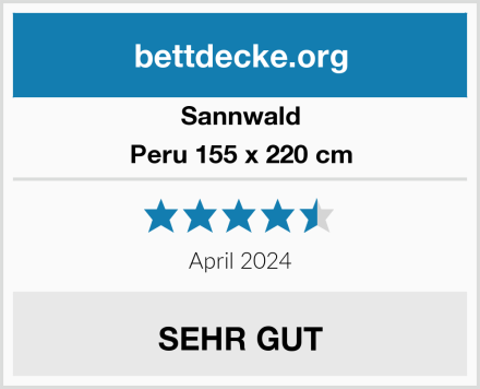 Sannwald Peru 155 x 220 cm Test