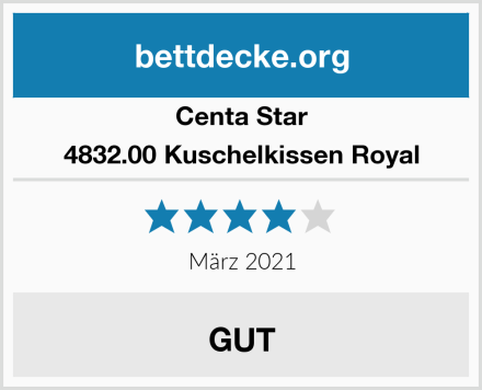Centa Star 4832.00 Kuschelkissen Royal Test