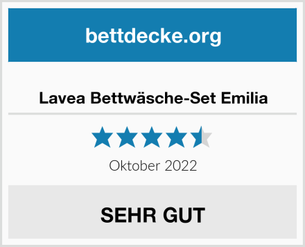  Lavea Bettwäsche-Set Emilia Test