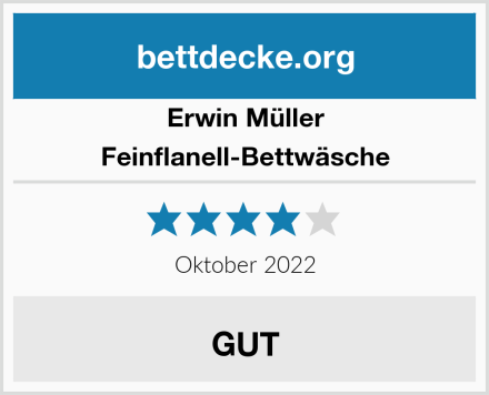 Erwin Müller Feinflanell-Bettwäsche Test