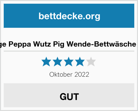  Beronage Peppa Wutz Pig Wende-Bettwäsche Dance 2 Test