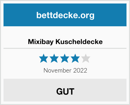  Mixibay Kuscheldecke Test